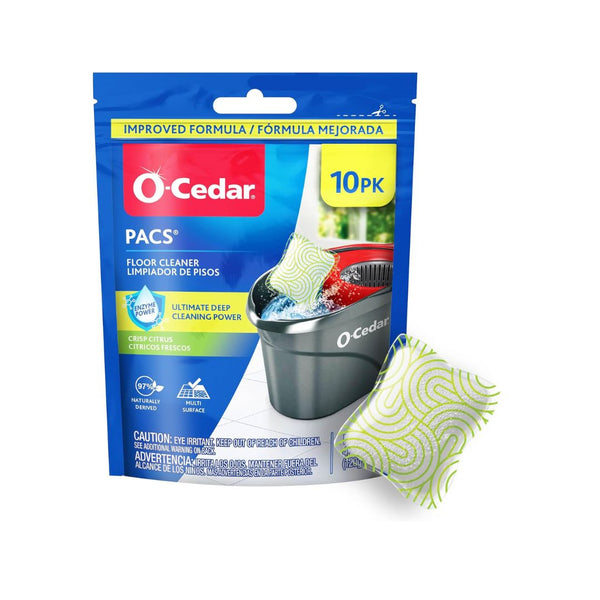 10-Count O-Cedar PACS Hard Floor Cleaner