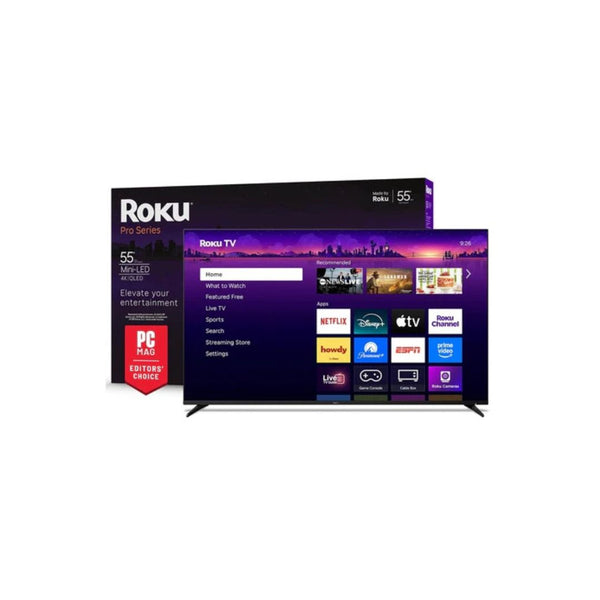 55" Roku Pro Mini-LED 4K QLED TV