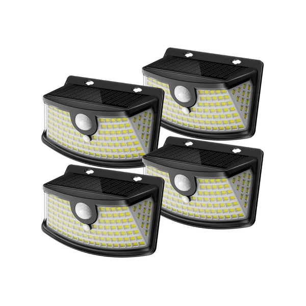 4-Pack 120 LED Solar Motion Sensor Lights