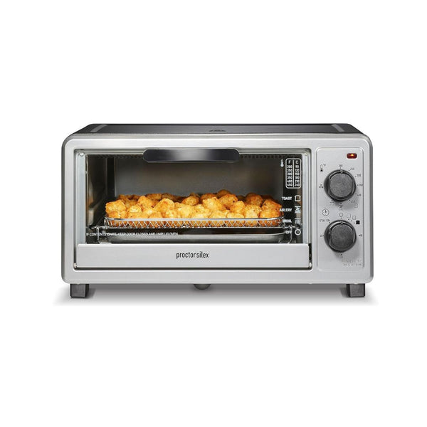4-in-1 Proctor Silex Simply-Crisp Air Fryer Toaster Oven