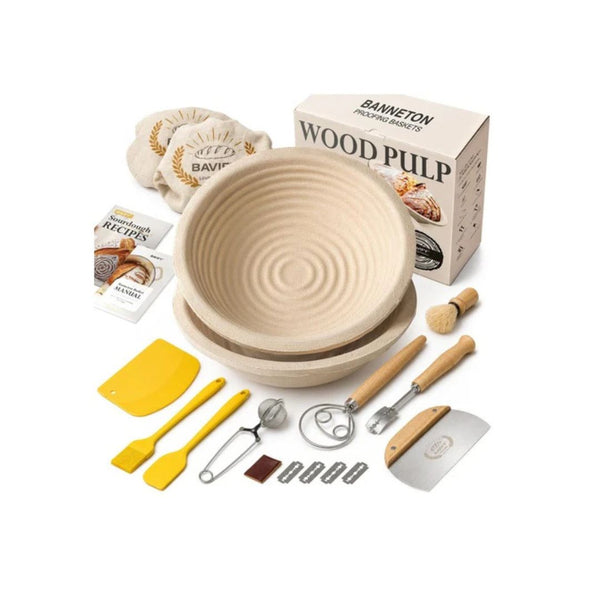 Sourdough Bread Proofing Basket Kit