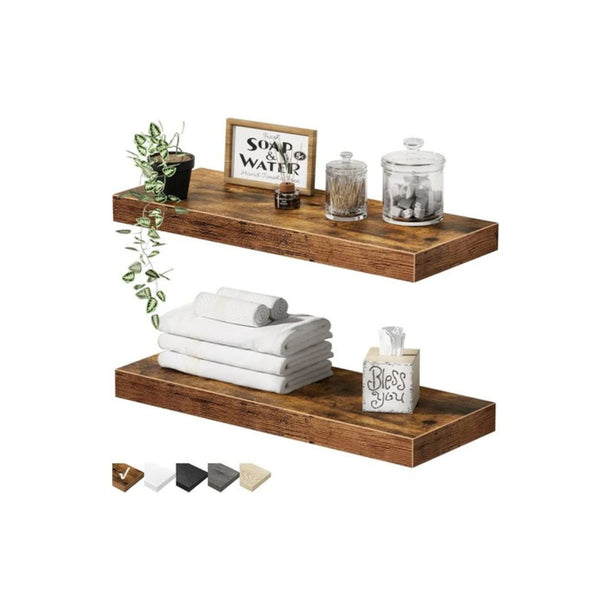 2-Pack Bathroom Floating Shelves