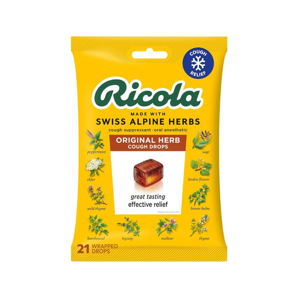 21 Ricola Cough Drops