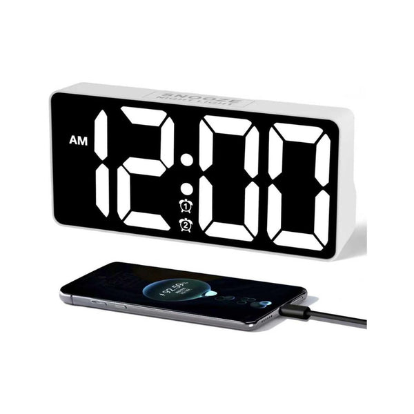 Digital Alarm Clock with Night Light