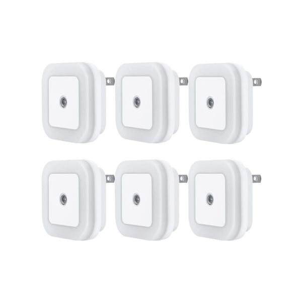 6-Pack Plug-In LED Night Lights