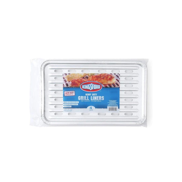 4 Kingsford Heavy Duty Grill Liners