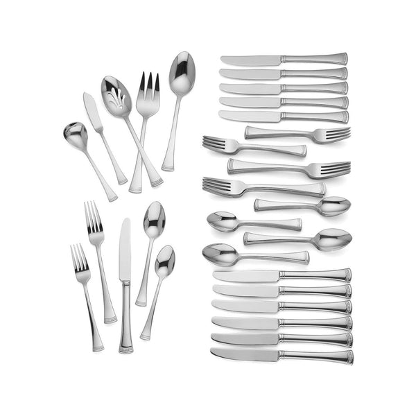 65-Piece Lenox Portola Flatware Set