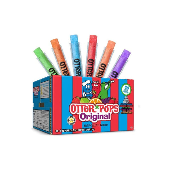 80 Otter Pops Freezer Bars