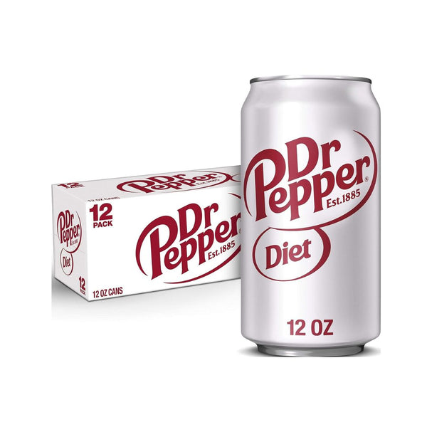 12-Pack Diet Dr Pepper Soda 12 fl oz