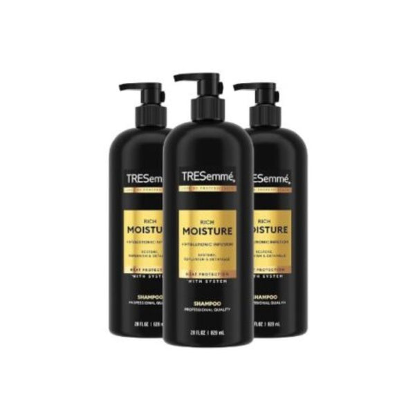 3-Pack TRESemmé Rich Moisture Hydrating Shampoo