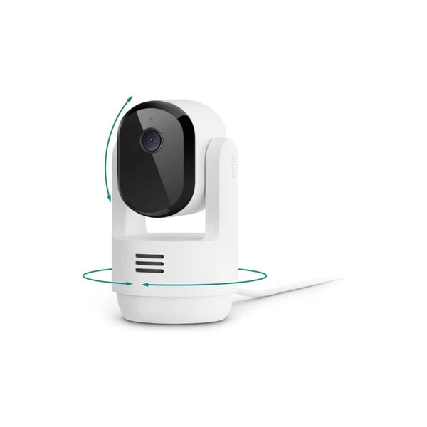 Arlo Essential 2K Indoor Pan Tilt Security Camera