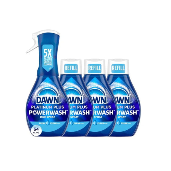 Dawn Platinum Powerwash Dish Soap Spray With 3 Refills