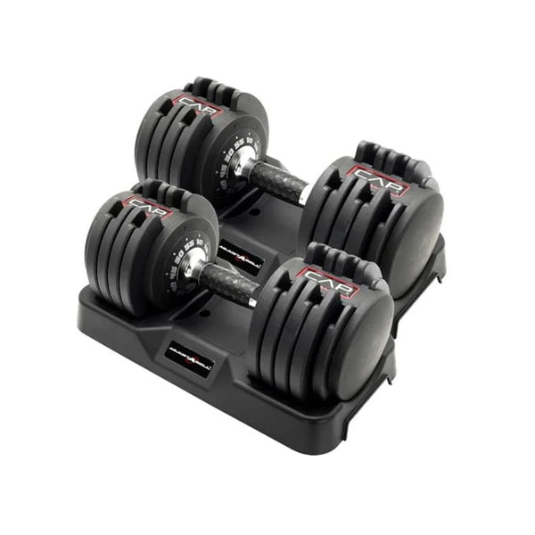 CAP Adjustable Dumbbell Set 55 LB