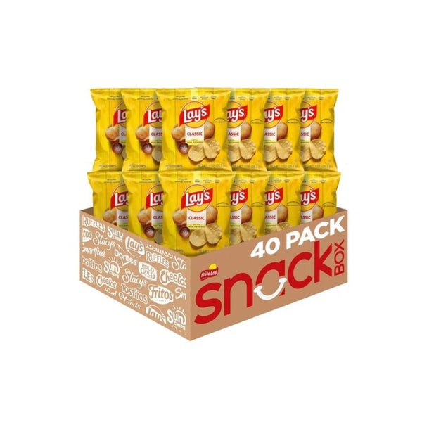 40 Snack Bags Lay's Potato Chips
