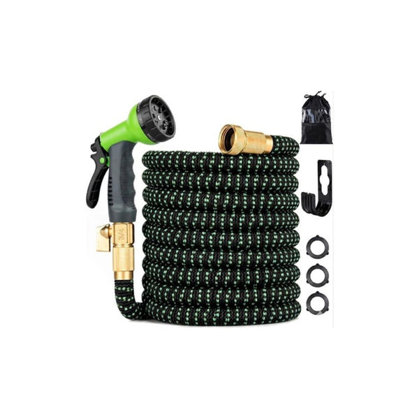 100ft Expandable Garden Hose w/ Nozzle