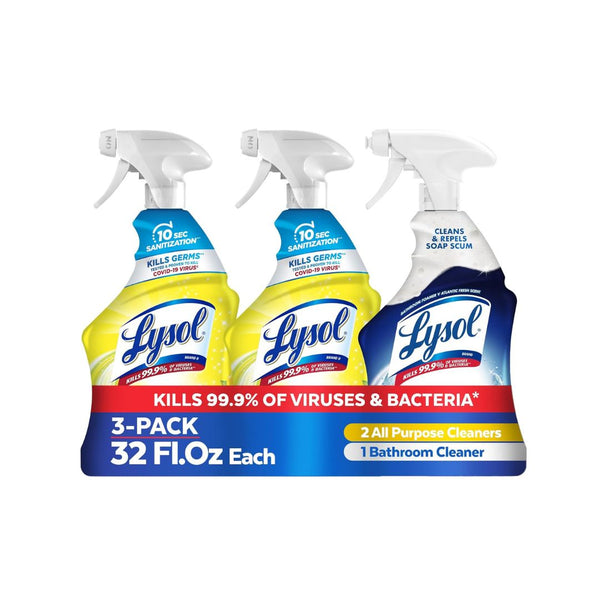 3-Pack Lysol All Purpose Cleaner Spray
