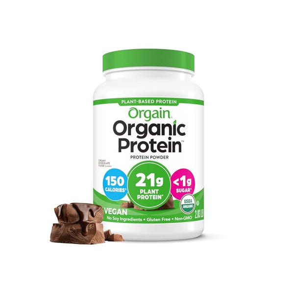 Save Big On Orgain Creamy Chocolate, Peanut Butter, And More Protein Powder, Shakes, And Bars After Prime Day Savings