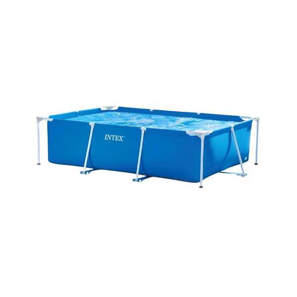 INTEX Rectangular Frame 9 ft 10 in x 6 ft 6.75 in x 29.5 in Above Ground Pool