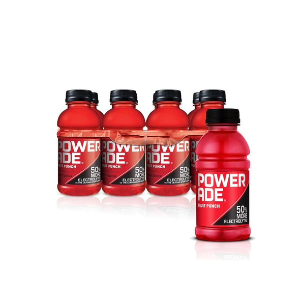 8-Pack POWERADE Sports Drink Fruit Punch