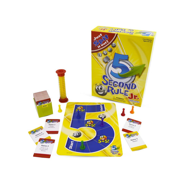 5 Second Rule Game Jr. Simple Questions Card Game