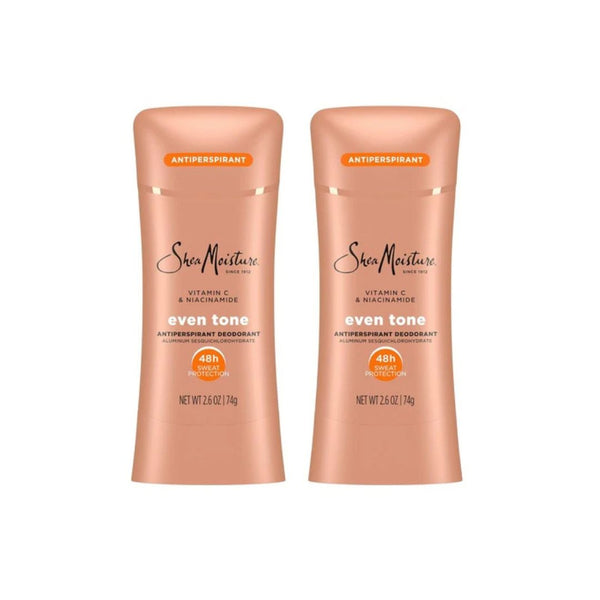 2-Pack SheaMoisture Even Tone Deodorant Sticks