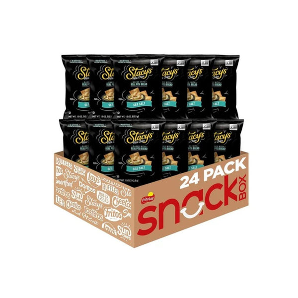 24 Stacy’s Sea Salt Pita Chips