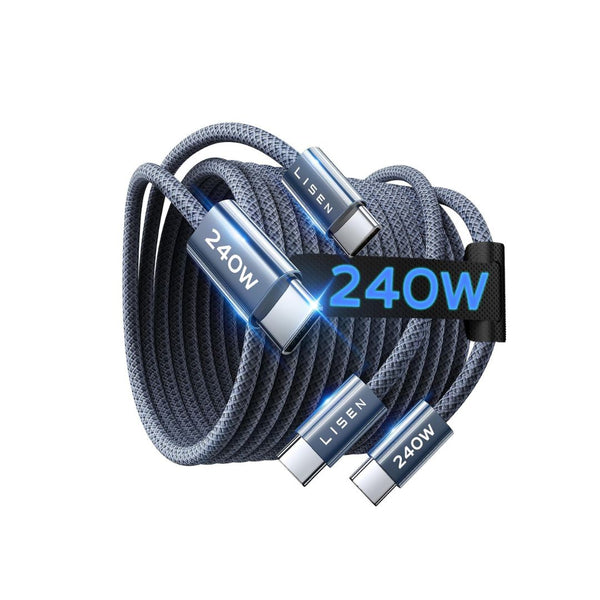 2 LISEN USB C to USB C Cable