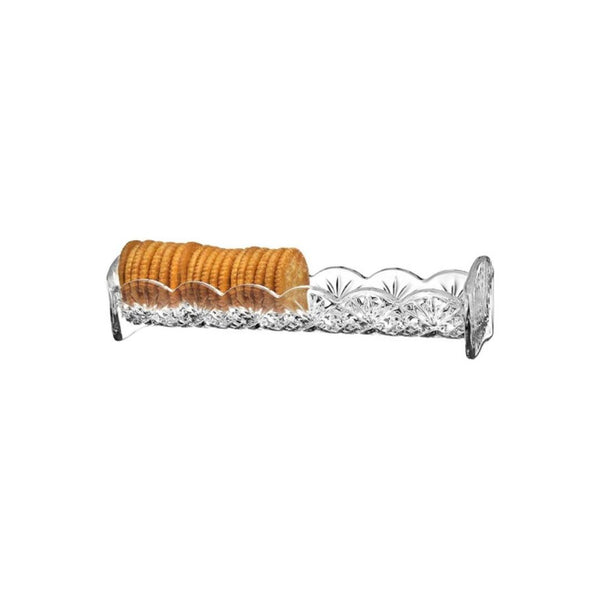 2 Godinger Dublin Crystal Cracker Trays + $10 Amazon Credit