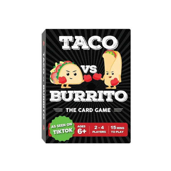 Taco vs Burrito Kids Card Game