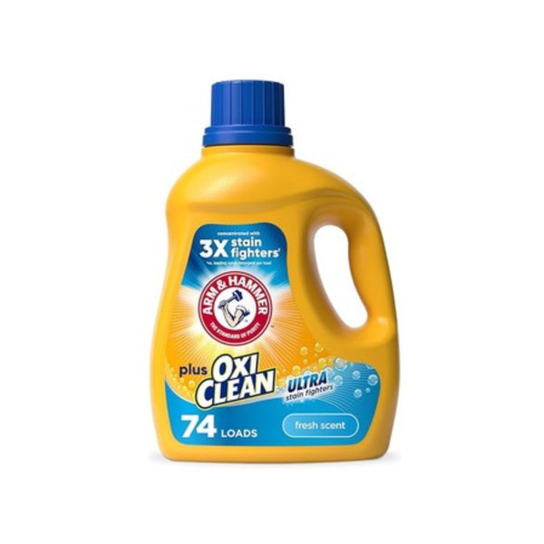 ARM & HAMMER Plus OxiClean Ultra Stain Fighters Liquid Laundry Detergent