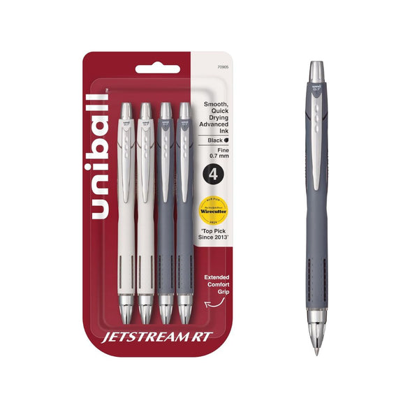 4 uni-ball Jetstream RT Pens