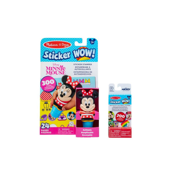 Melissa & Doug Sticker Wow! Disney Minnie Mouse Bundle