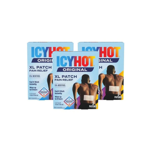 9 Icy Hot XL Pain Relief Patches