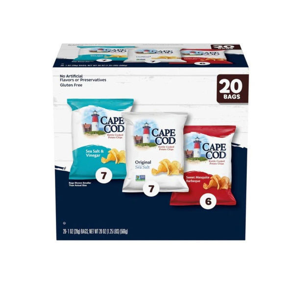 60 Cape Cod Variety Pack Chips