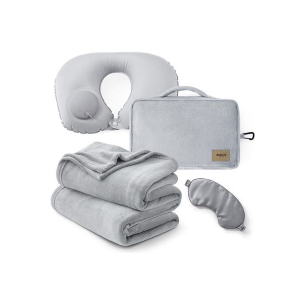 Bedsure 3-in-1 Travel Blanket Set