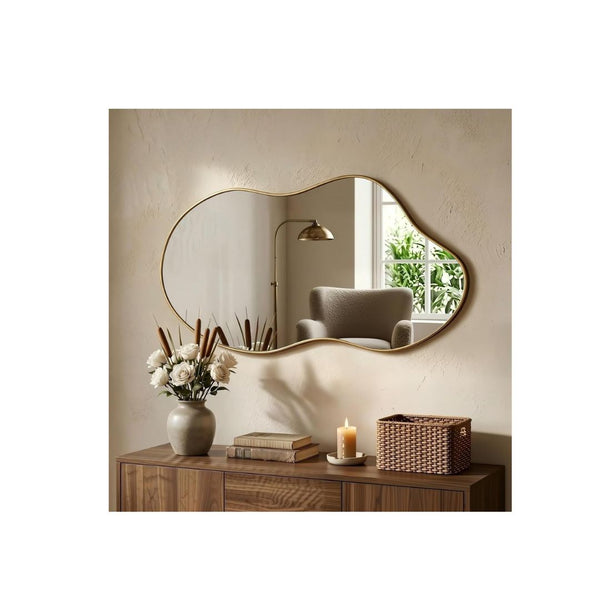 Decorative Gold Modern Wall Mirror