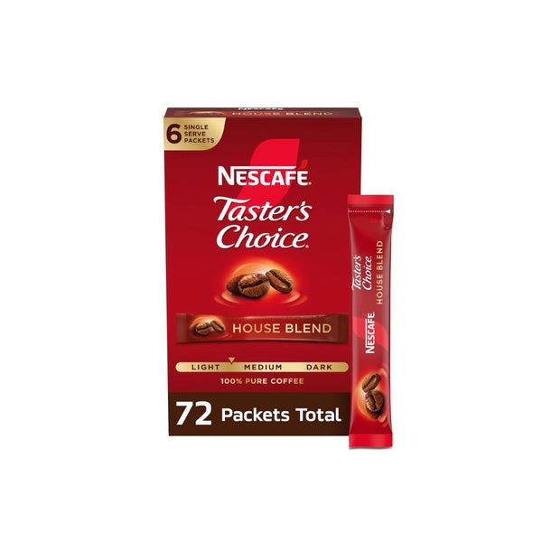 72 Nescafe Taster's Choice House Blend Instant Coffee Packets