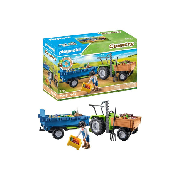 Playmobil Harvester Tractor with Trailer