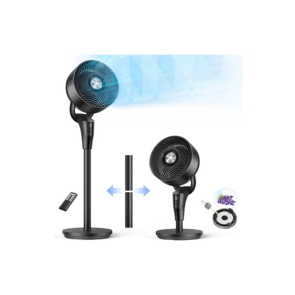Dreo Quiet 2-in-1 Oscillating Pedestal Fan