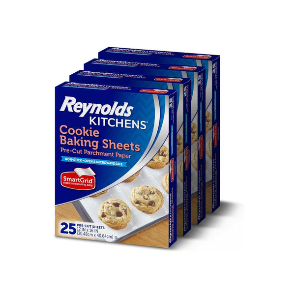 4-Pack Reynolds Kitchens Cookie Baking Sheets
