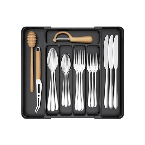 Lifewit BPA-Free Adjustable Silverware Organizer