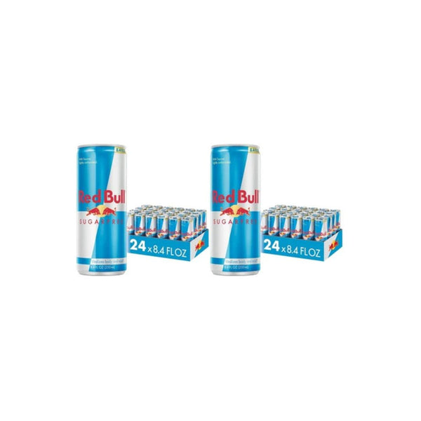 48 Cans Red Bull Sugar Free Energy Drink (8.4oz)