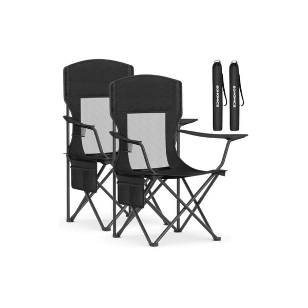 2-Pack Breathable Camping Chairs (2 Colors)