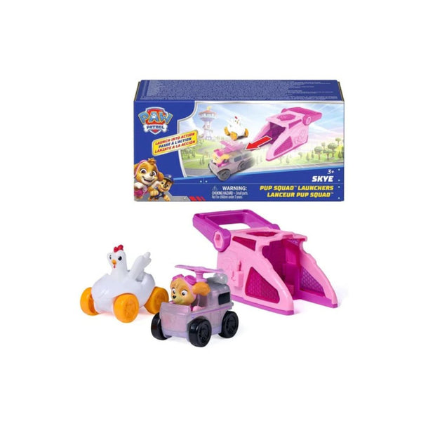 2-Pack Paw Patrol Skye Pup Squad Launcher Vehicles