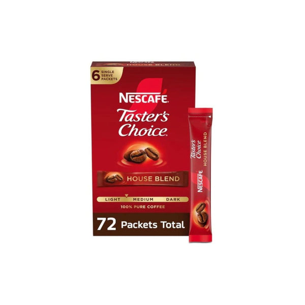 72 Nescafé Taster's Choice House Blend Instant Coffee Packets