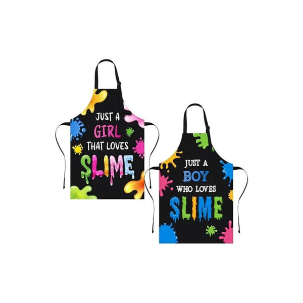 2-Pack Kids Slime Aprons