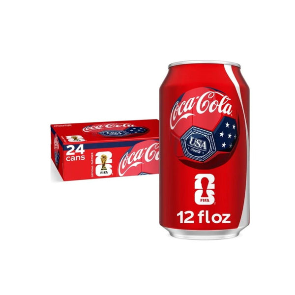 24 Pack Coca-Cola Cans 12 oz