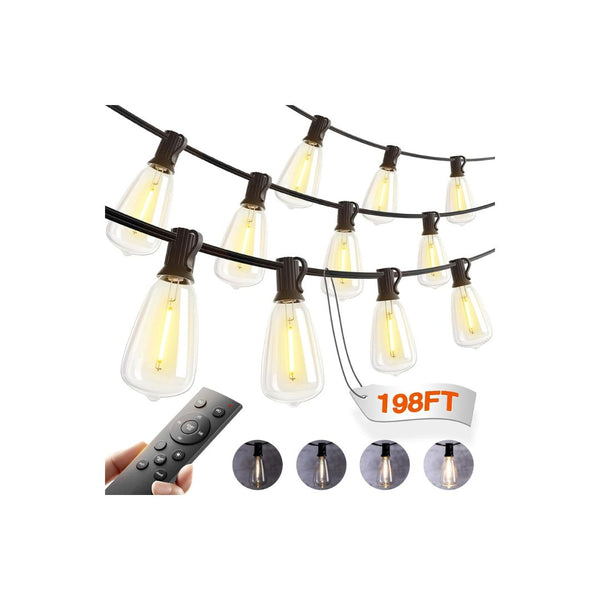 198-FT Outdoor String Lights