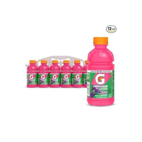 12-Pack Gatorade Lower Sugar Electrolyte Sports Drink