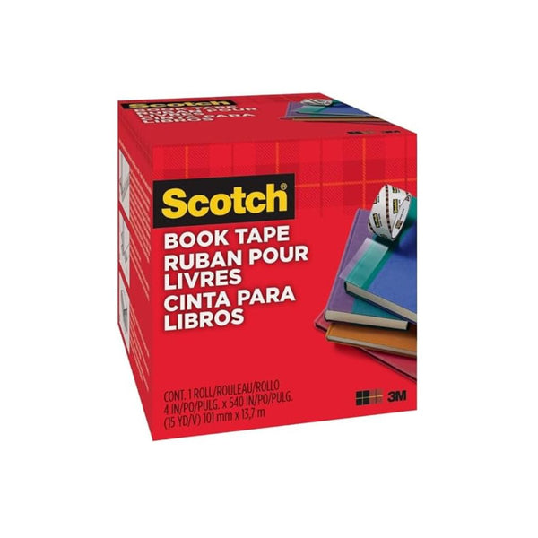 Scotch Book Tape, 4 in x 540 in
